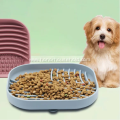 Silicone suction pet feeding bowl